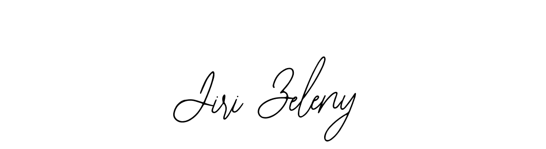 Jiri Zeleny stylish signature style. Best Handwritten Sign (Bearetta-2O07w) for my name. Handwritten Signature Collection Ideas for my name Jiri Zeleny. Jiri Zeleny signature style 12 images and pictures png