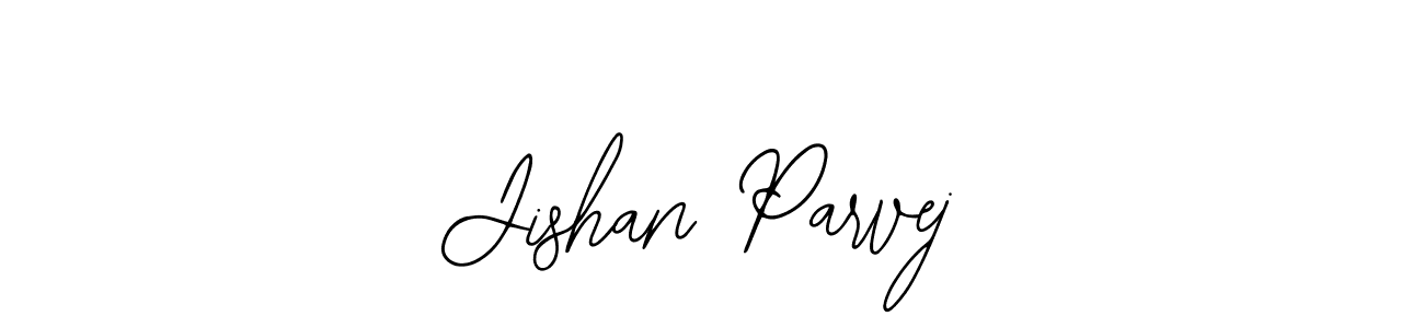 The best way (Bearetta-2O07w) to make a short signature is to pick only two or three words in your name. The name Jishan Parvej include a total of six letters. For converting this name. Jishan Parvej signature style 12 images and pictures png