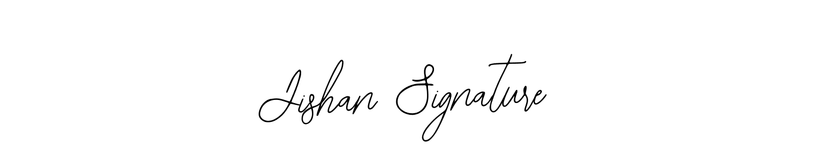 Design your own signature with our free online signature maker. With this signature software, you can create a handwritten (Bearetta-2O07w) signature for name Jishan Signature. Jishan Signature signature style 12 images and pictures png