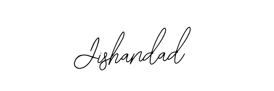 Use a signature maker to create a handwritten signature online. With this signature software, you can design (Bearetta-2O07w) your own signature for name Jishandad. Jishandad signature style 12 images and pictures png