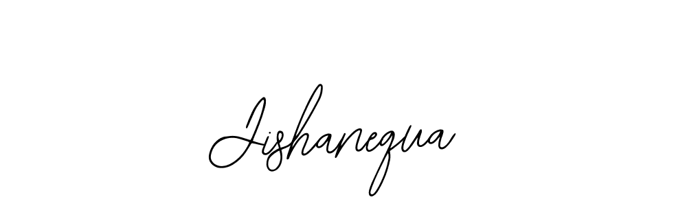 How to make Jishanequa signature? Bearetta-2O07w is a professional autograph style. Create handwritten signature for Jishanequa name. Jishanequa signature style 12 images and pictures png