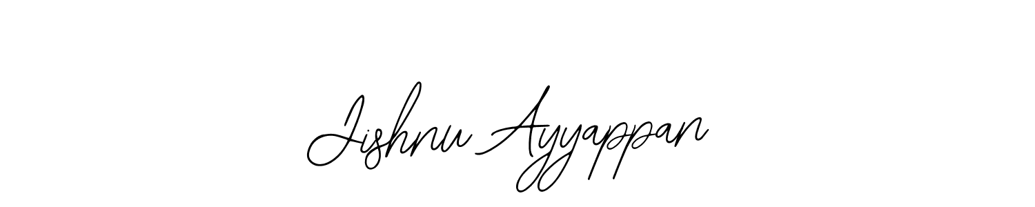 Also You can easily find your signature by using the search form. We will create Jishnu Ayyappan name handwritten signature images for you free of cost using Bearetta-2O07w sign style. Jishnu Ayyappan signature style 12 images and pictures png