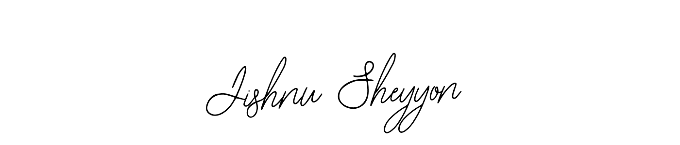 Jishnu Sheyyon stylish signature style. Best Handwritten Sign (Bearetta-2O07w) for my name. Handwritten Signature Collection Ideas for my name Jishnu Sheyyon. Jishnu Sheyyon signature style 12 images and pictures png