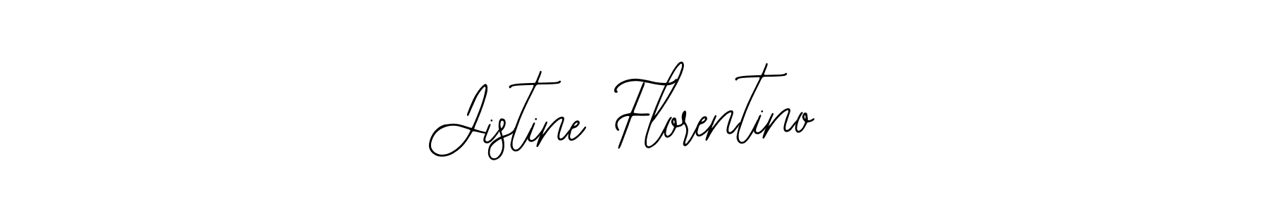 Similarly Bearetta-2O07w is the best handwritten signature design. Signature creator online .You can use it as an online autograph creator for name Jistine Florentino. Jistine Florentino signature style 12 images and pictures png