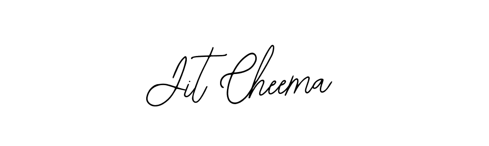 Jit Cheema stylish signature style. Best Handwritten Sign (Bearetta-2O07w) for my name. Handwritten Signature Collection Ideas for my name Jit Cheema. Jit Cheema signature style 12 images and pictures png
