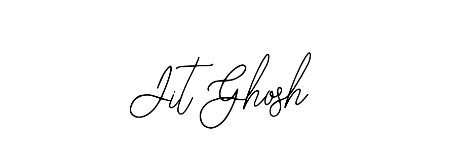 You can use this online signature creator to create a handwritten signature for the name Jit Ghosh. This is the best online autograph maker. Jit Ghosh signature style 12 images and pictures png