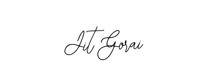 Make a beautiful signature design for name Jit Gorai. With this signature (Bearetta-2O07w) style, you can create a handwritten signature for free. Jit Gorai signature style 12 images and pictures png