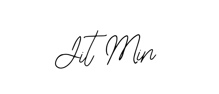 Make a beautiful signature design for name Jit Min. With this signature (Bearetta-2O07w) style, you can create a handwritten signature for free. Jit Min signature style 12 images and pictures png