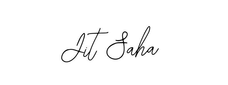 Also we have Jit Saha name is the best signature style. Create professional handwritten signature collection using Bearetta-2O07w autograph style. Jit Saha signature style 12 images and pictures png