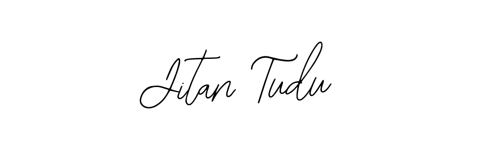 if you are searching for the best signature style for your name Jitan Tudu. so please give up your signature search. here we have designed multiple signature styles  using Bearetta-2O07w. Jitan Tudu signature style 12 images and pictures png