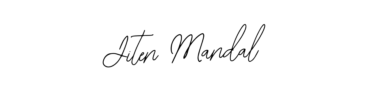 Jiten Mandal stylish signature style. Best Handwritten Sign (Bearetta-2O07w) for my name. Handwritten Signature Collection Ideas for my name Jiten Mandal. Jiten Mandal signature style 12 images and pictures png