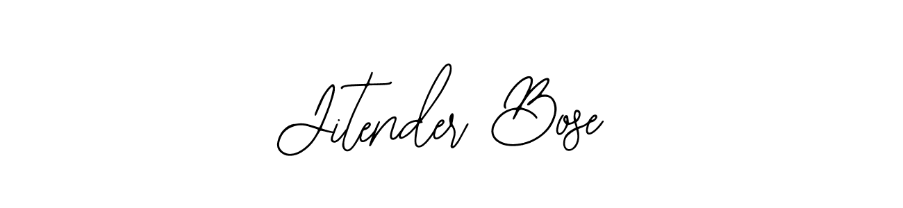 Also You can easily find your signature by using the search form. We will create Jitender Bose name handwritten signature images for you free of cost using Bearetta-2O07w sign style. Jitender Bose signature style 12 images and pictures png