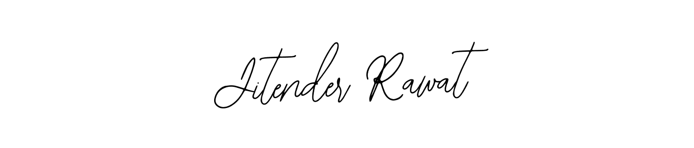 The best way (Bearetta-2O07w) to make a short signature is to pick only two or three words in your name. The name Jitender Rawat include a total of six letters. For converting this name. Jitender Rawat signature style 12 images and pictures png