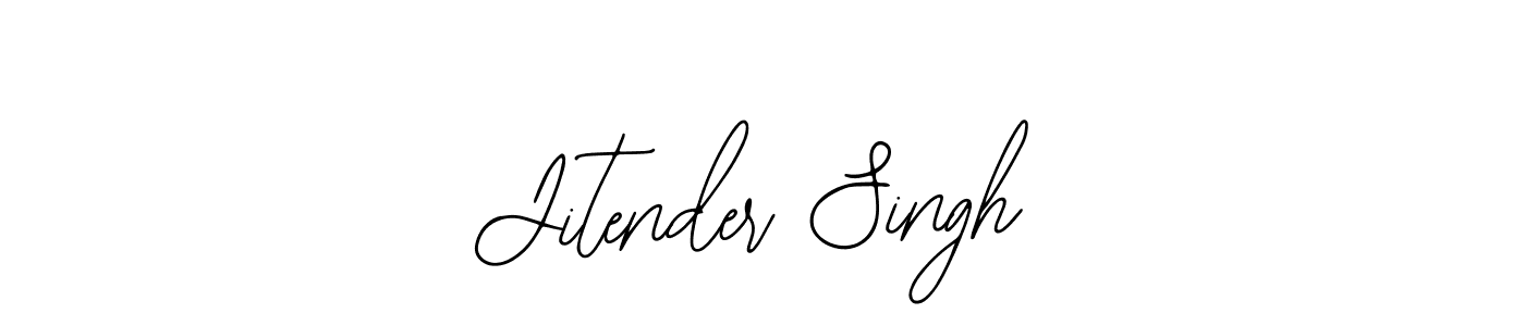 Jitender Singh stylish signature style. Best Handwritten Sign (Bearetta-2O07w) for my name. Handwritten Signature Collection Ideas for my name Jitender Singh. Jitender Singh signature style 12 images and pictures png