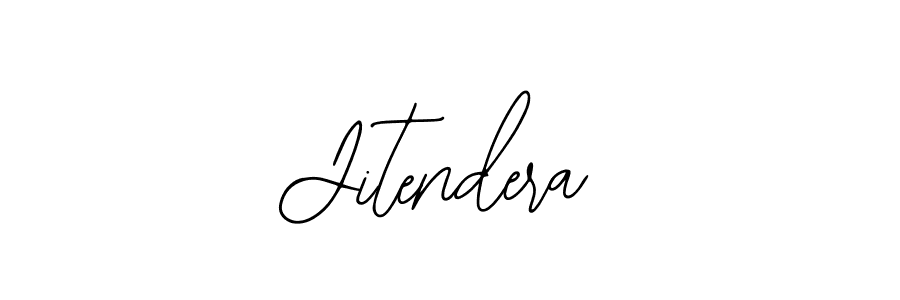 How to make Jitendera signature? Bearetta-2O07w is a professional autograph style. Create handwritten signature for Jitendera name. Jitendera signature style 12 images and pictures png