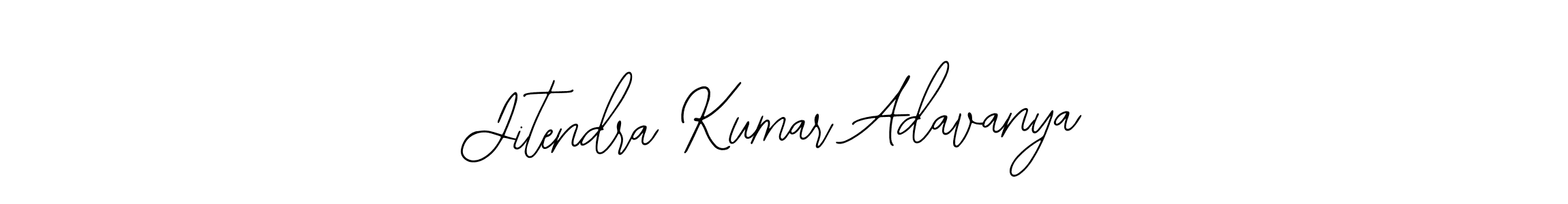 How to make Jitendra Kumar Adavanya signature? Bearetta-2O07w is a professional autograph style. Create handwritten signature for Jitendra Kumar Adavanya name. Jitendra Kumar Adavanya signature style 12 images and pictures png