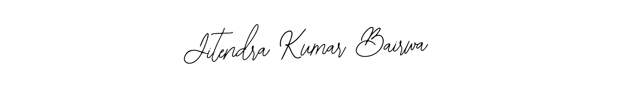 Design your own signature with our free online signature maker. With this signature software, you can create a handwritten (Bearetta-2O07w) signature for name Jitendra Kumar Bairwa. Jitendra Kumar Bairwa signature style 12 images and pictures png