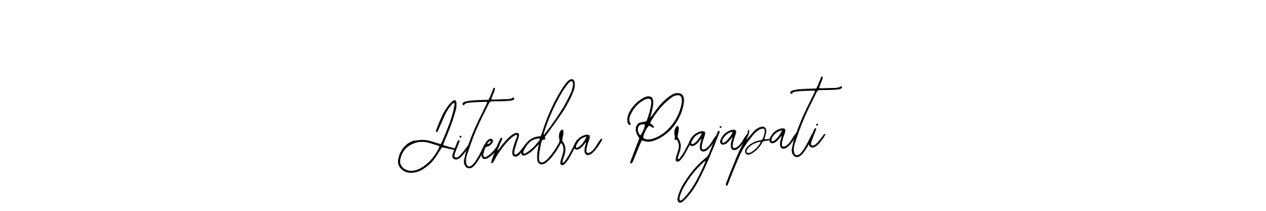 How to Draw Jitendra Prajapati signature style? Bearetta-2O07w is a latest design signature styles for name Jitendra Prajapati. Jitendra Prajapati signature style 12 images and pictures png