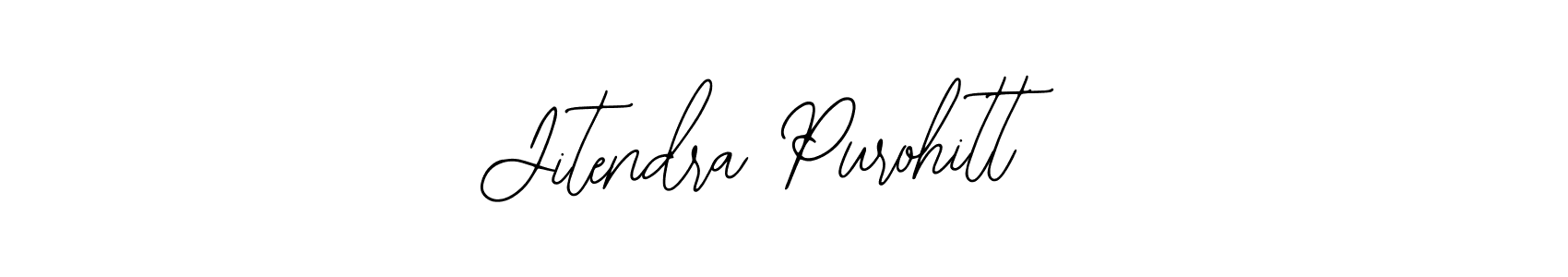 Make a beautiful signature design for name Jitendra Purohitt. With this signature (Bearetta-2O07w) style, you can create a handwritten signature for free. Jitendra Purohitt signature style 12 images and pictures png