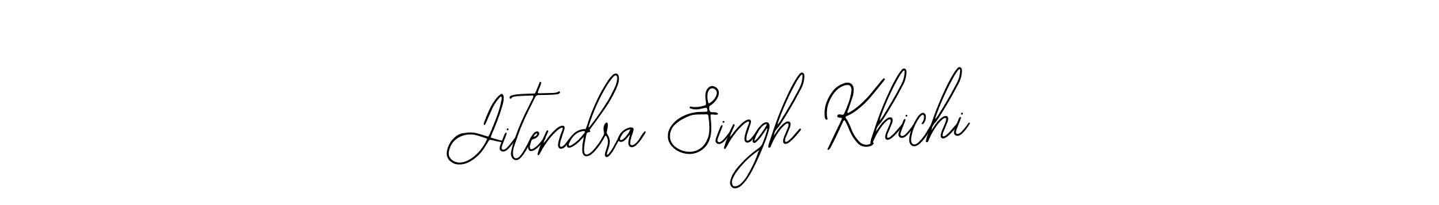 Also we have Jitendra Singh Khichi name is the best signature style. Create professional handwritten signature collection using Bearetta-2O07w autograph style. Jitendra Singh Khichi signature style 12 images and pictures png