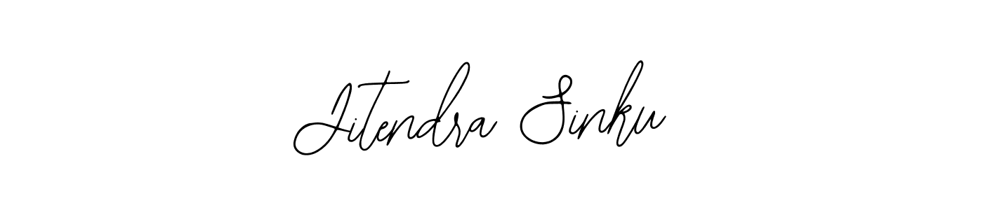 Jitendra Sinku stylish signature style. Best Handwritten Sign (Bearetta-2O07w) for my name. Handwritten Signature Collection Ideas for my name Jitendra Sinku. Jitendra Sinku signature style 12 images and pictures png