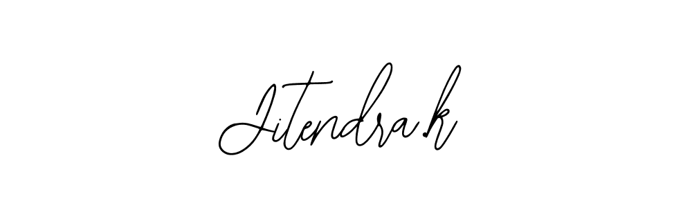 Similarly Bearetta-2O07w is the best handwritten signature design. Signature creator online .You can use it as an online autograph creator for name Jitendra.k. Jitendra.k signature style 12 images and pictures png