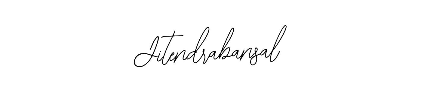 Create a beautiful signature design for name Jitendrabansal. With this signature (Bearetta-2O07w) fonts, you can make a handwritten signature for free. Jitendrabansal signature style 12 images and pictures png