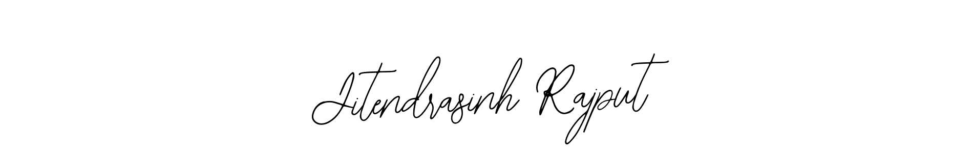 Also we have Jitendrasinh Rajput name is the best signature style. Create professional handwritten signature collection using Bearetta-2O07w autograph style. Jitendrasinh Rajput signature style 12 images and pictures png