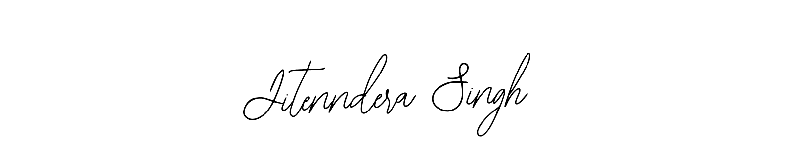 if you are searching for the best signature style for your name Jitenndera Singh. so please give up your signature search. here we have designed multiple signature styles  using Bearetta-2O07w. Jitenndera Singh signature style 12 images and pictures png