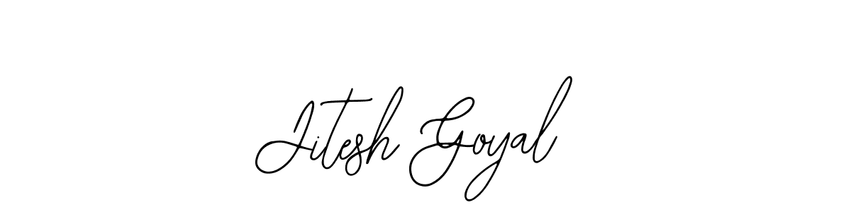 Design your own signature with our free online signature maker. With this signature software, you can create a handwritten (Bearetta-2O07w) signature for name Jitesh Goyal. Jitesh Goyal signature style 12 images and pictures png