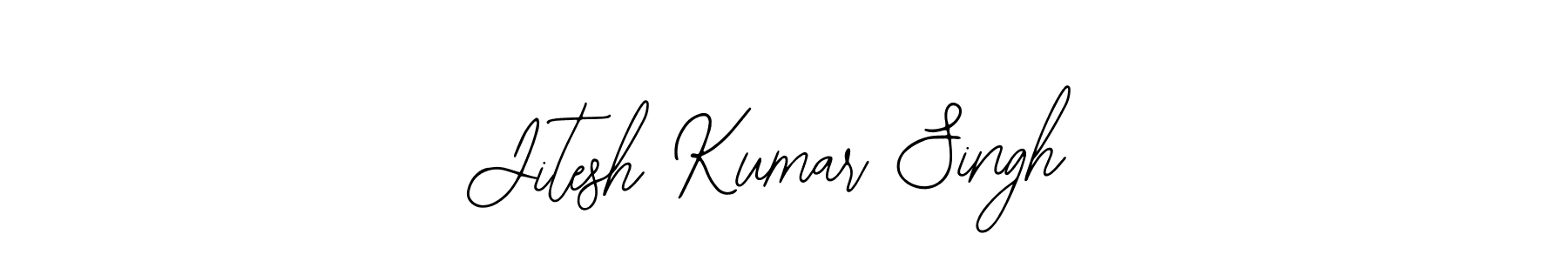 You should practise on your own different ways (Bearetta-2O07w) to write your name (Jitesh Kumar Singh) in signature. don't let someone else do it for you. Jitesh Kumar Singh signature style 12 images and pictures png