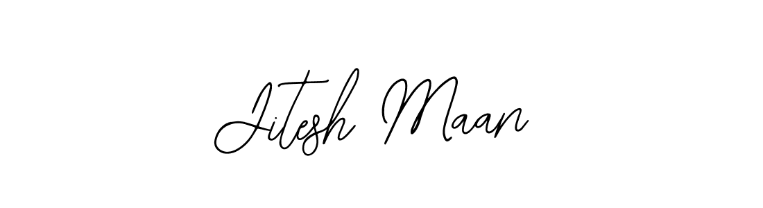Also You can easily find your signature by using the search form. We will create Jitesh Maan name handwritten signature images for you free of cost using Bearetta-2O07w sign style. Jitesh Maan signature style 12 images and pictures png