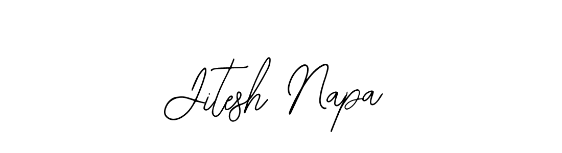 Design your own signature with our free online signature maker. With this signature software, you can create a handwritten (Bearetta-2O07w) signature for name Jitesh Napa. Jitesh Napa signature style 12 images and pictures png