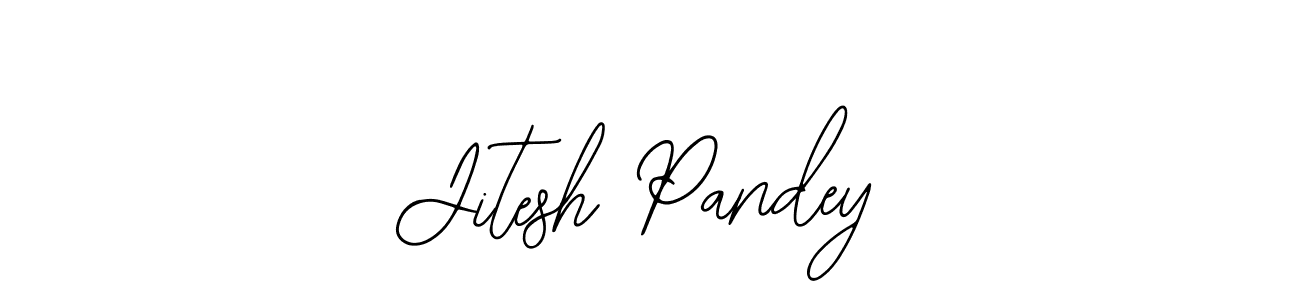 The best way (Bearetta-2O07w) to make a short signature is to pick only two or three words in your name. The name Jitesh Pandey include a total of six letters. For converting this name. Jitesh Pandey signature style 12 images and pictures png