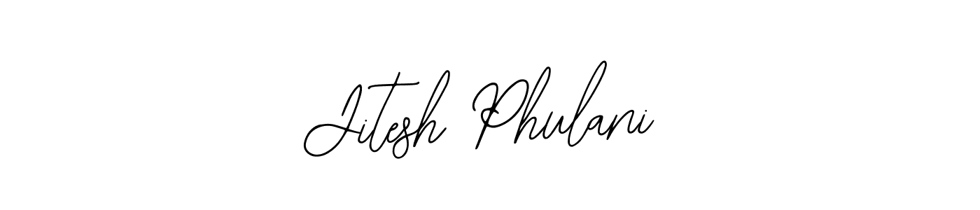 How to make Jitesh Phulani signature? Bearetta-2O07w is a professional autograph style. Create handwritten signature for Jitesh Phulani name. Jitesh Phulani signature style 12 images and pictures png