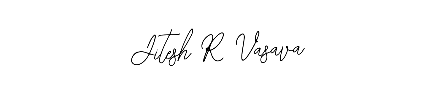 Similarly Bearetta-2O07w is the best handwritten signature design. Signature creator online .You can use it as an online autograph creator for name Jitesh R Vasava. Jitesh R Vasava signature style 12 images and pictures png