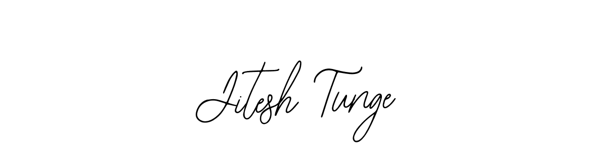 Jitesh Tunge stylish signature style. Best Handwritten Sign (Bearetta-2O07w) for my name. Handwritten Signature Collection Ideas for my name Jitesh Tunge. Jitesh Tunge signature style 12 images and pictures png