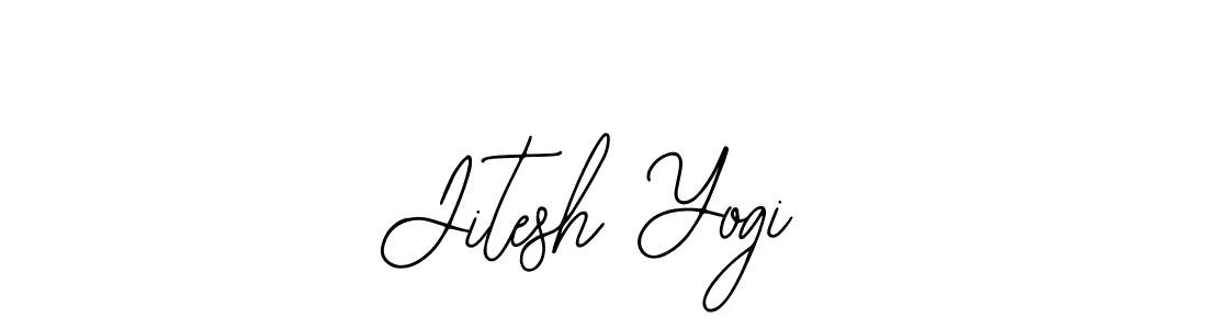 How to make Jitesh Yogi name signature. Use Bearetta-2O07w style for creating short signs online. This is the latest handwritten sign. Jitesh Yogi signature style 12 images and pictures png