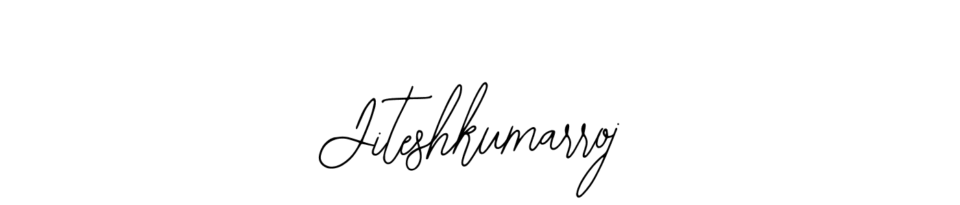 You should practise on your own different ways (Bearetta-2O07w) to write your name (Jiteshkumarroj) in signature. don't let someone else do it for you. Jiteshkumarroj signature style 12 images and pictures png