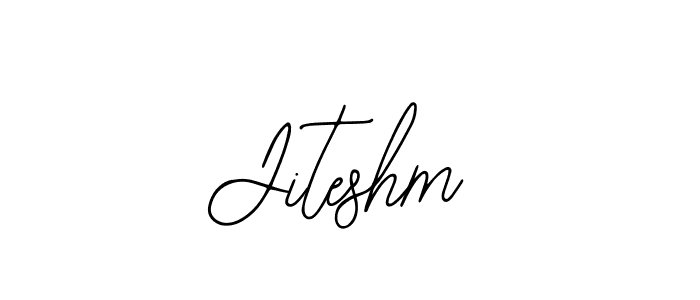 Make a beautiful signature design for name Jiteshm. Use this online signature maker to create a handwritten signature for free. Jiteshm signature style 12 images and pictures png