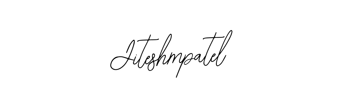 How to Draw Jiteshmpatel signature style? Bearetta-2O07w is a latest design signature styles for name Jiteshmpatel. Jiteshmpatel signature style 12 images and pictures png
