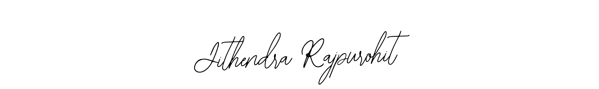 It looks lik you need a new signature style for name Jithendra Rajpurohit. Design unique handwritten (Bearetta-2O07w) signature with our free signature maker in just a few clicks. Jithendra Rajpurohit signature style 12 images and pictures png