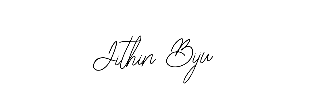 Jithin Biju stylish signature style. Best Handwritten Sign (Bearetta-2O07w) for my name. Handwritten Signature Collection Ideas for my name Jithin Biju. Jithin Biju signature style 12 images and pictures png