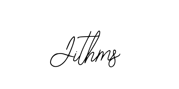 Similarly Bearetta-2O07w is the best handwritten signature design. Signature creator online .You can use it as an online autograph creator for name Jithms. Jithms signature style 12 images and pictures png