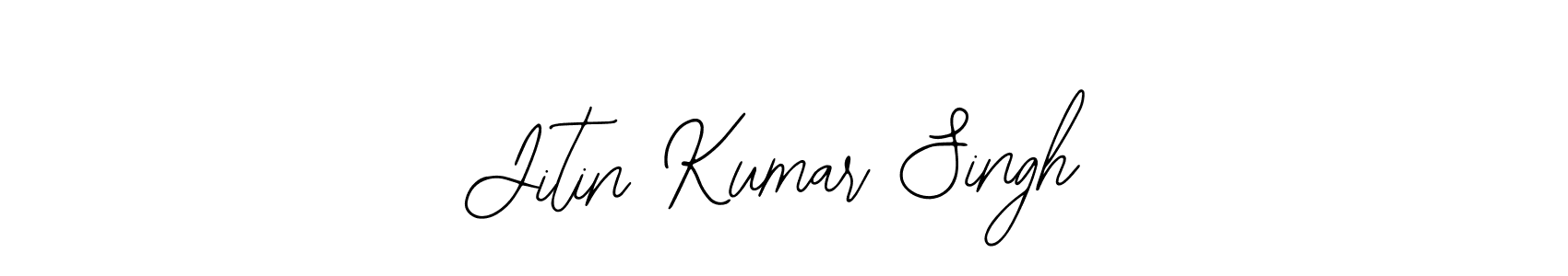 Also we have Jitin Kumar Singh name is the best signature style. Create professional handwritten signature collection using Bearetta-2O07w autograph style. Jitin Kumar Singh signature style 12 images and pictures png