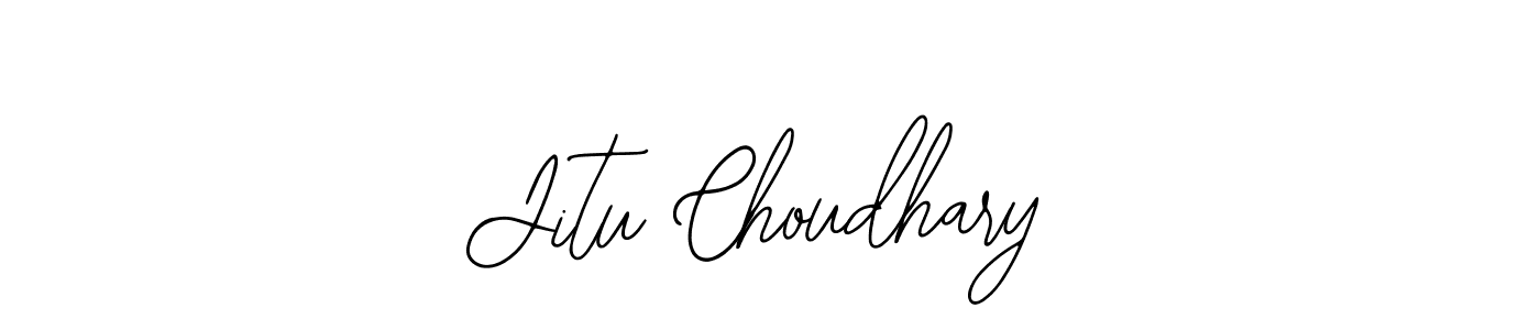 The best way (Bearetta-2O07w) to make a short signature is to pick only two or three words in your name. The name Jitu Choudhary include a total of six letters. For converting this name. Jitu Choudhary signature style 12 images and pictures png