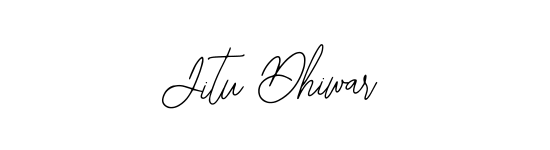 How to Draw Jitu Dhiwar signature style? Bearetta-2O07w is a latest design signature styles for name Jitu Dhiwar. Jitu Dhiwar signature style 12 images and pictures png