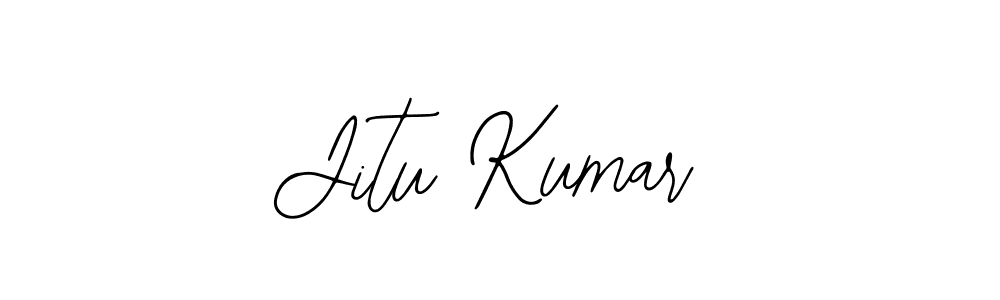 How to make Jitu Kumar signature? Bearetta-2O07w is a professional autograph style. Create handwritten signature for Jitu Kumar name. Jitu Kumar signature style 12 images and pictures png
