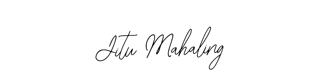 It looks lik you need a new signature style for name Jitu Mahaling. Design unique handwritten (Bearetta-2O07w) signature with our free signature maker in just a few clicks. Jitu Mahaling signature style 12 images and pictures png