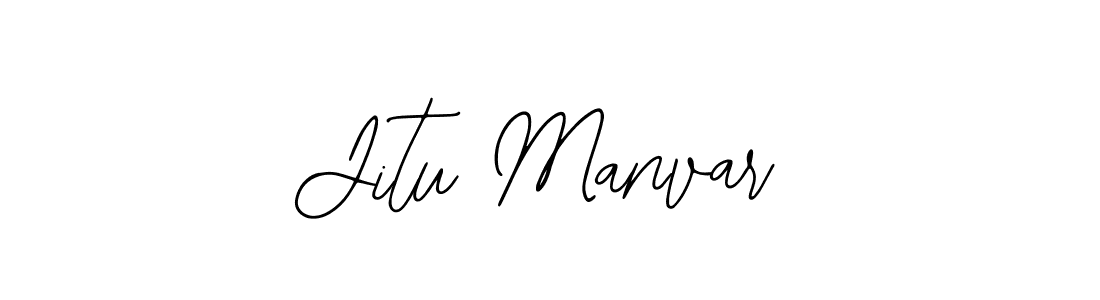 Make a beautiful signature design for name Jitu Manvar. With this signature (Bearetta-2O07w) style, you can create a handwritten signature for free. Jitu Manvar signature style 12 images and pictures png